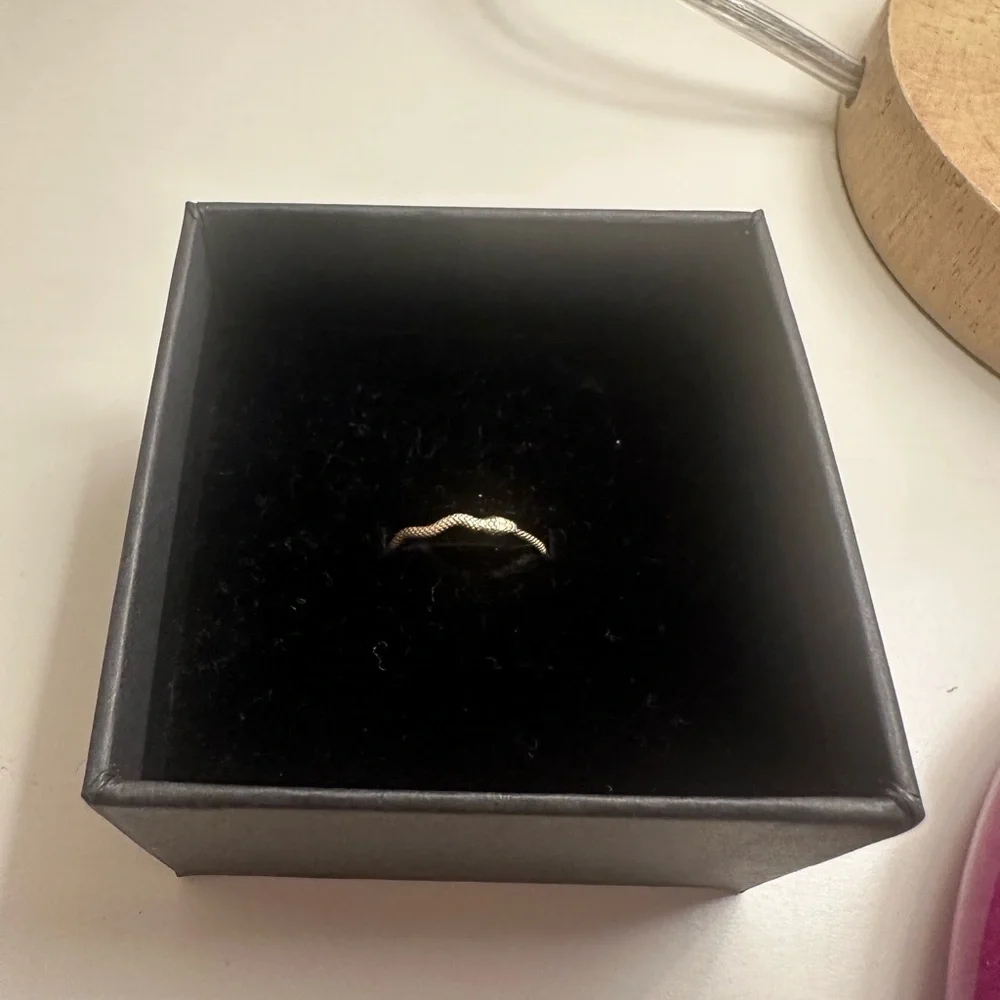 Catbird 14k Sylvie Snake Ring size 8 - Picture 3 of 7